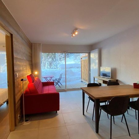 Lumineux Et Spacieux Appartement Contemporain Dans Une Residence Recente Et Paisible A Chatel - Fr-1-693-48 Châtel Exterior foto