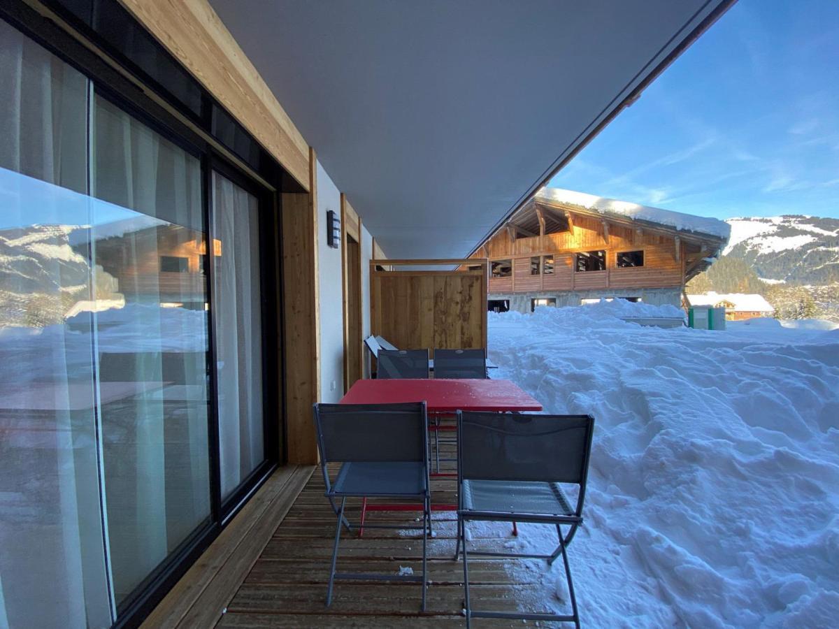 Lumineux Et Spacieux Appartement Contemporain Dans Une Residence Recente Et Paisible A Chatel - Fr-1-693-48 Châtel Exterior foto