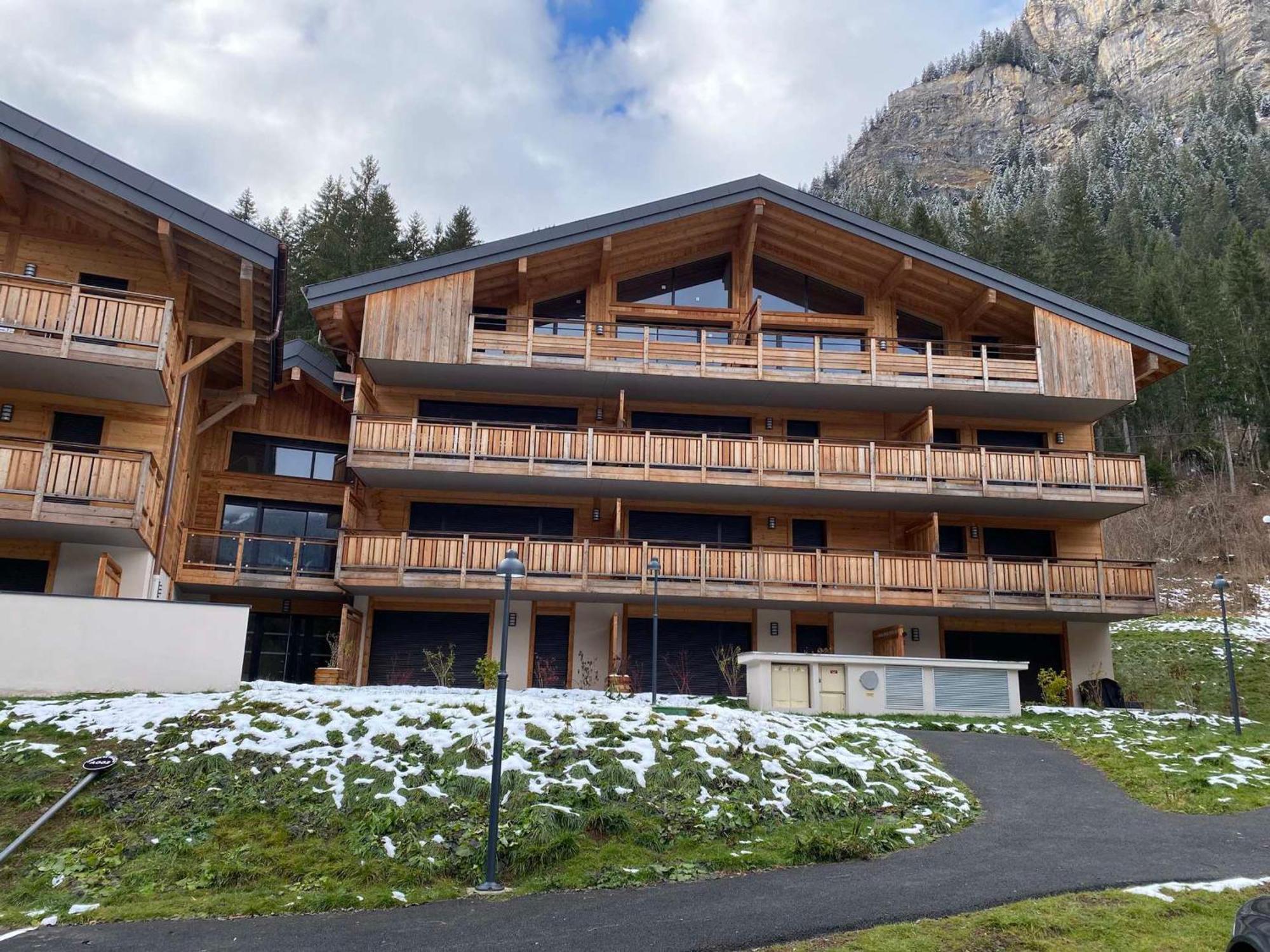 Lumineux Et Spacieux Appartement Contemporain Dans Une Residence Recente Et Paisible A Chatel - Fr-1-693-48 Châtel Exterior foto